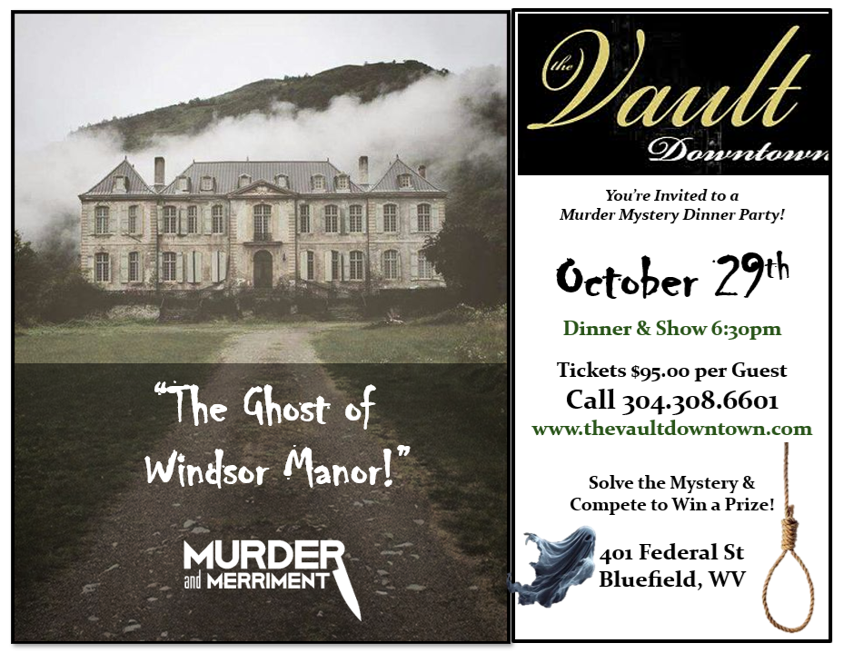 Ghost Windsor Vault Flyer Art Rev